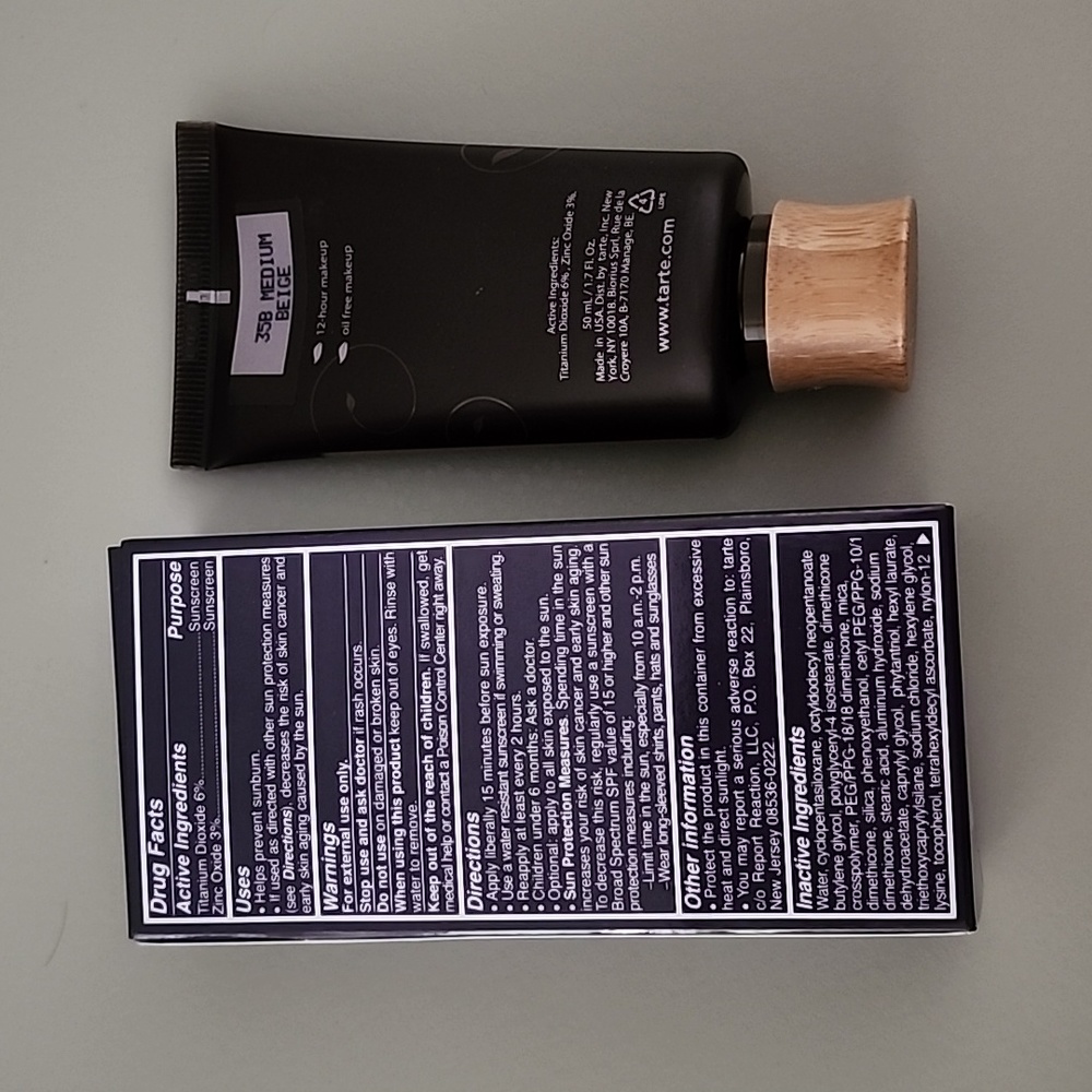 Tarte Full Coverage Foundation, SPF 15, Brand New, Never Opened. USA Made! - Picture 2 of 8